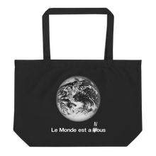 Load image into Gallery viewer, THE WORLD IS OURS LARGE TOTE
