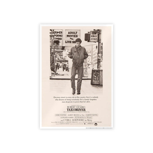 TAXI DRIVER PRINT