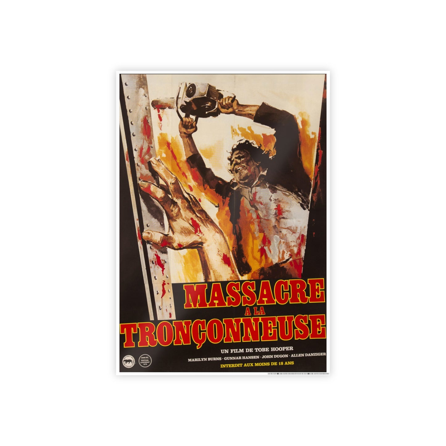 THE TEXAS CHAINSAW MASSACRE FRENCH PRINT